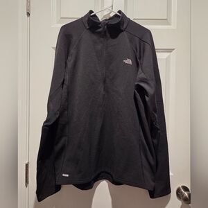 The North Face Men's Vaporwick Fleece Black Half-Zip Pullover Size XL EUC!